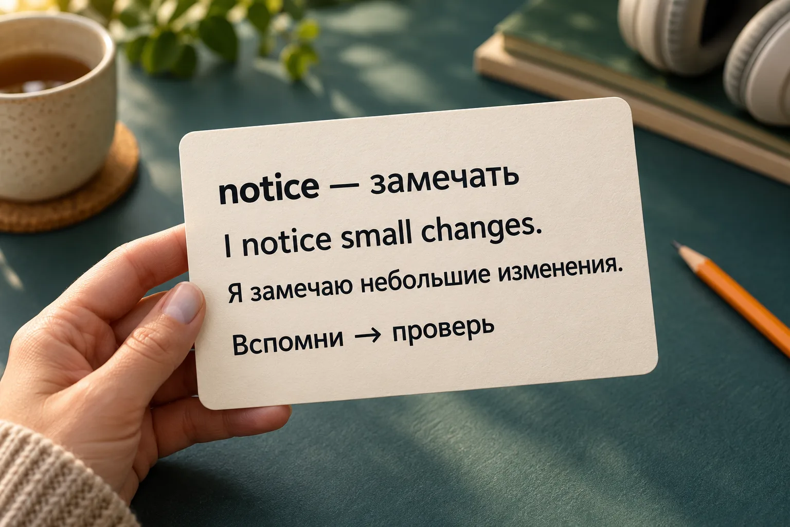 Сохранённое слово ещё не выучено: как провести короткое повторение